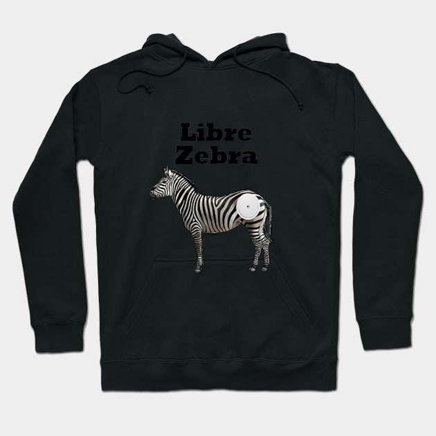 Libre Zebra Hoodie by CatGirl101